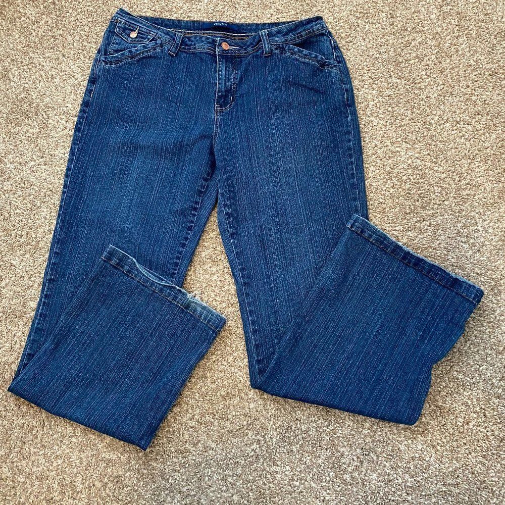 Bill Blass Stretch Boot Cut Women Jeans Size 12